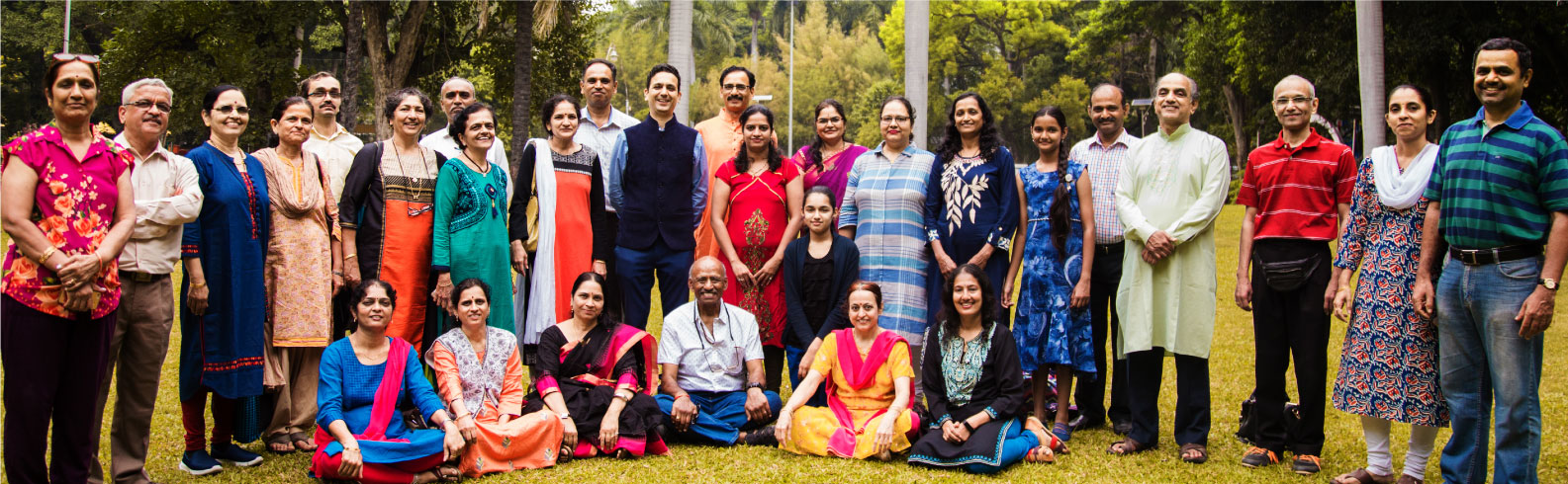 Dr Pramod Tripathi with a team of experts, doctors, mentors, experts in diet, exercise, stress-release, tech-innovators, and support staff